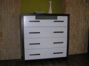 Commode moderne cubique 4 tiroirs