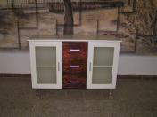 Dressoir moderne, 2 portes, 3 tiroirs